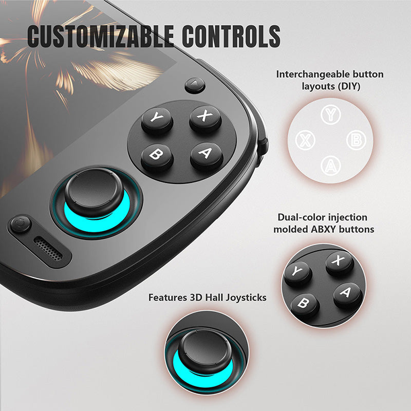 Retroid Pocket 5 Game Console SD865 OLED Android Handheld